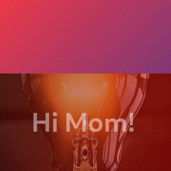 Gradient background color and images