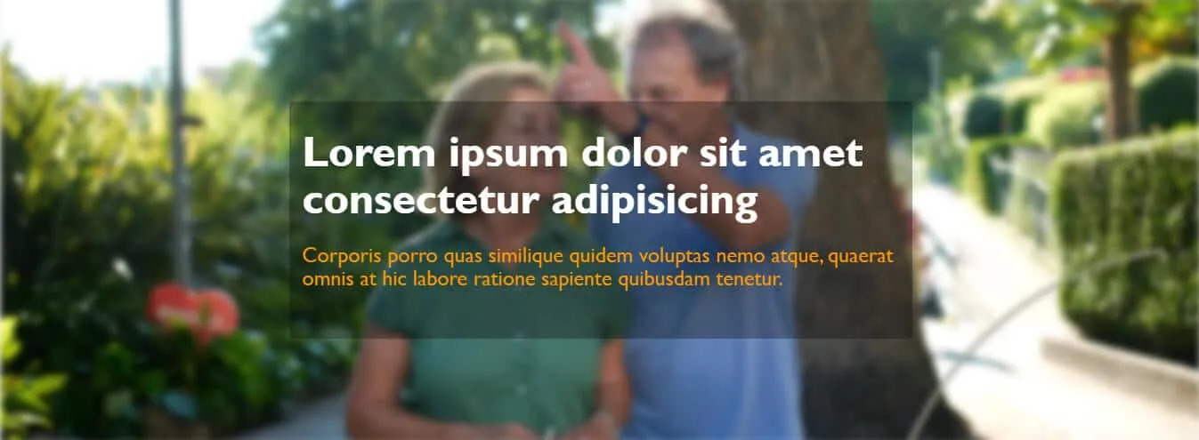 Blur video background