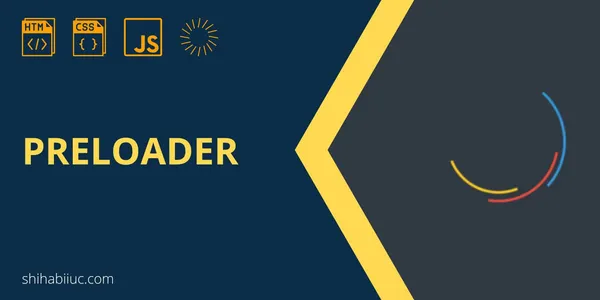 How to create a preloader using HTML, CSS, JavaScript?