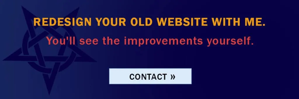 redesign old website