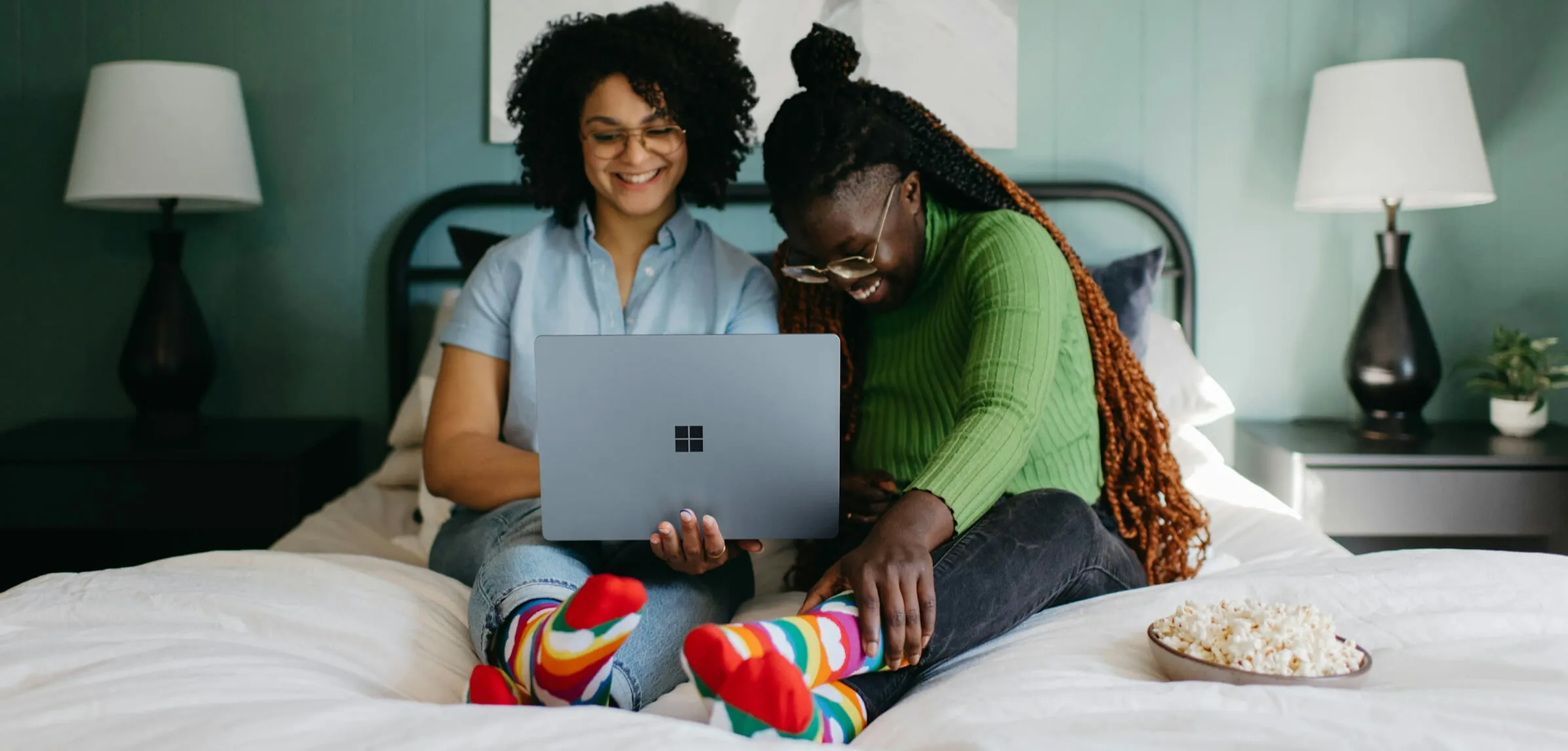 Using a laptop