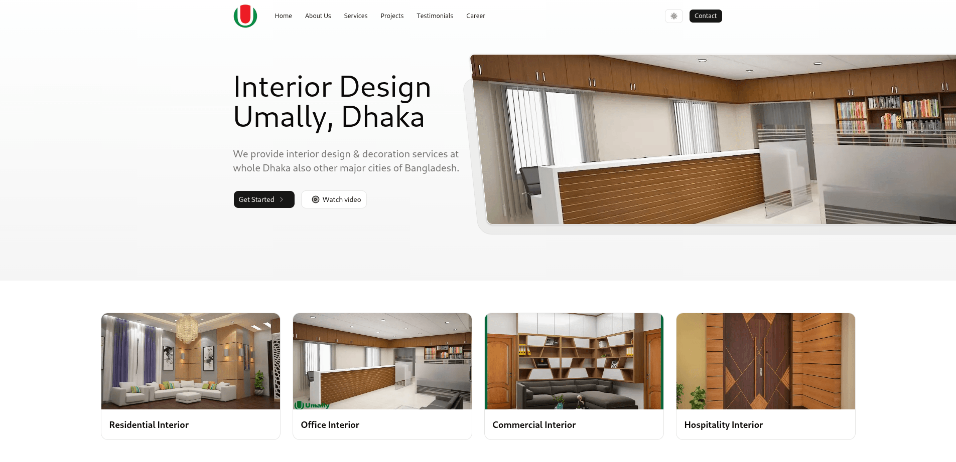 React, Next.js, TypeScript, JavaScript, Tailwind - Interior