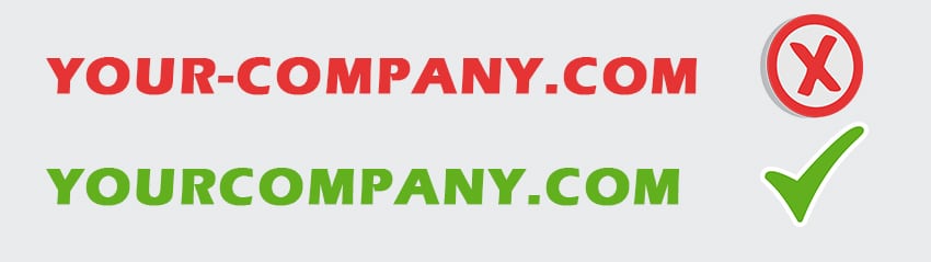An example of good domain name
