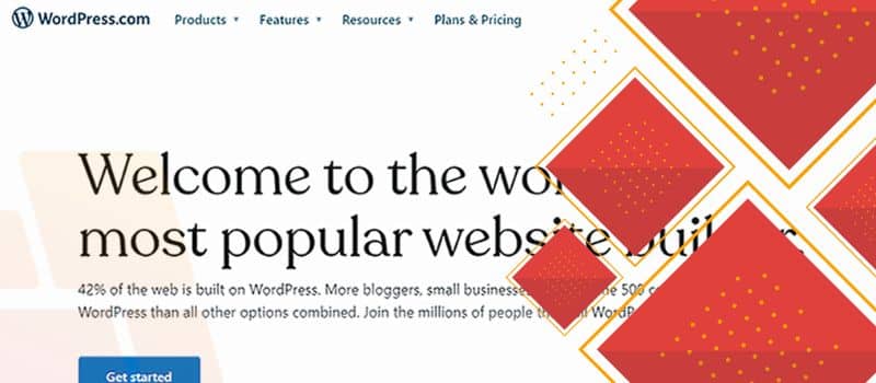 WordPress website building platform