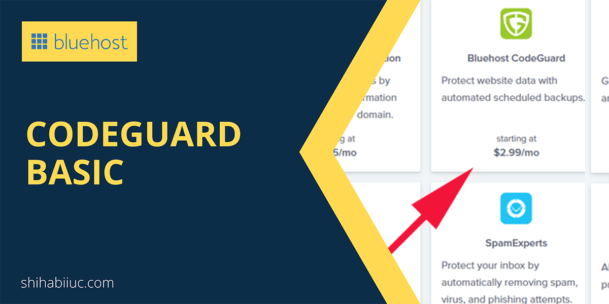 Bluehost codeguard basic