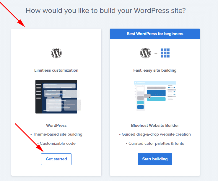 WordPress installation option with limitless customization