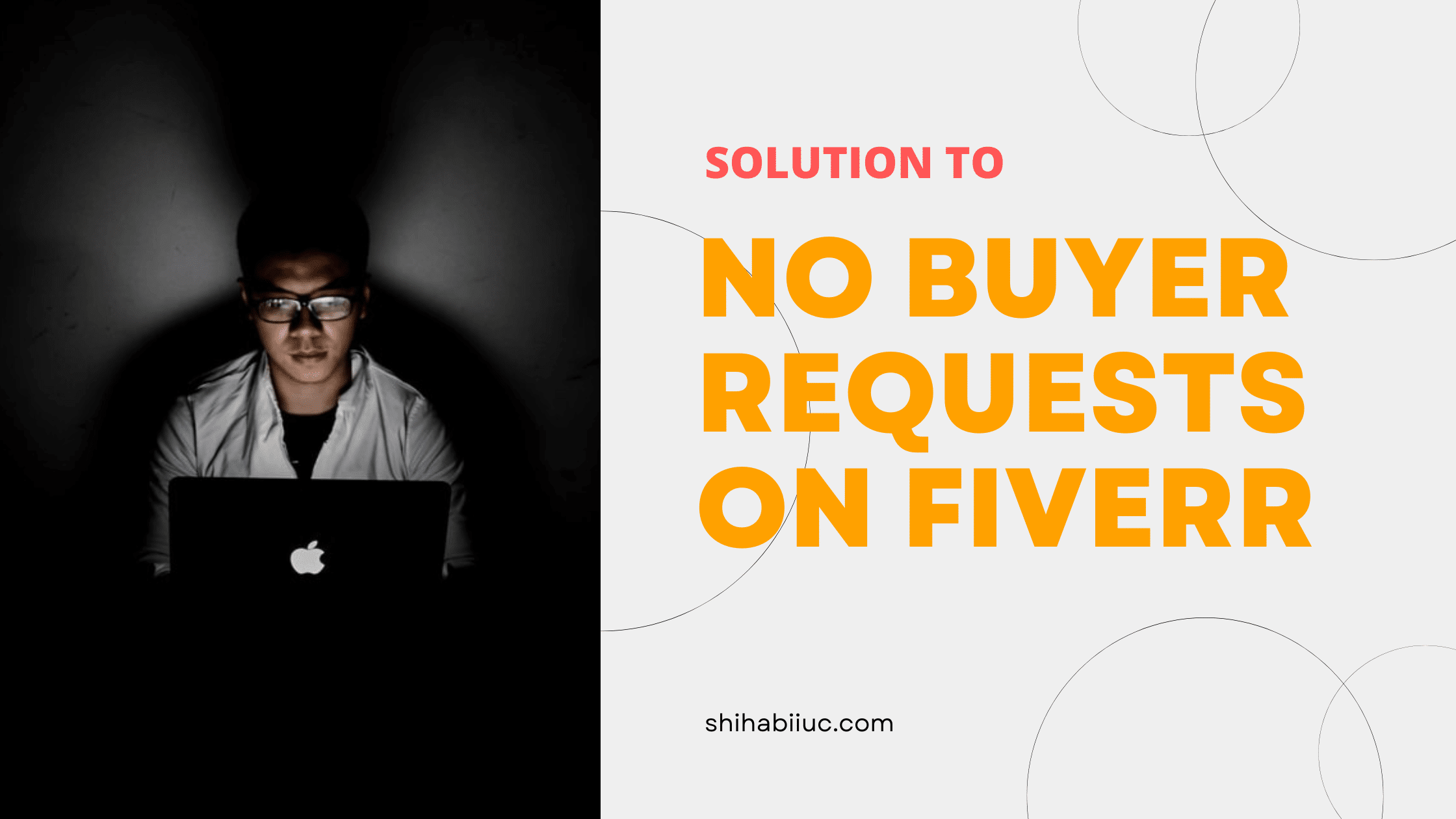 Solution to "No buyer requests" on Fiverr