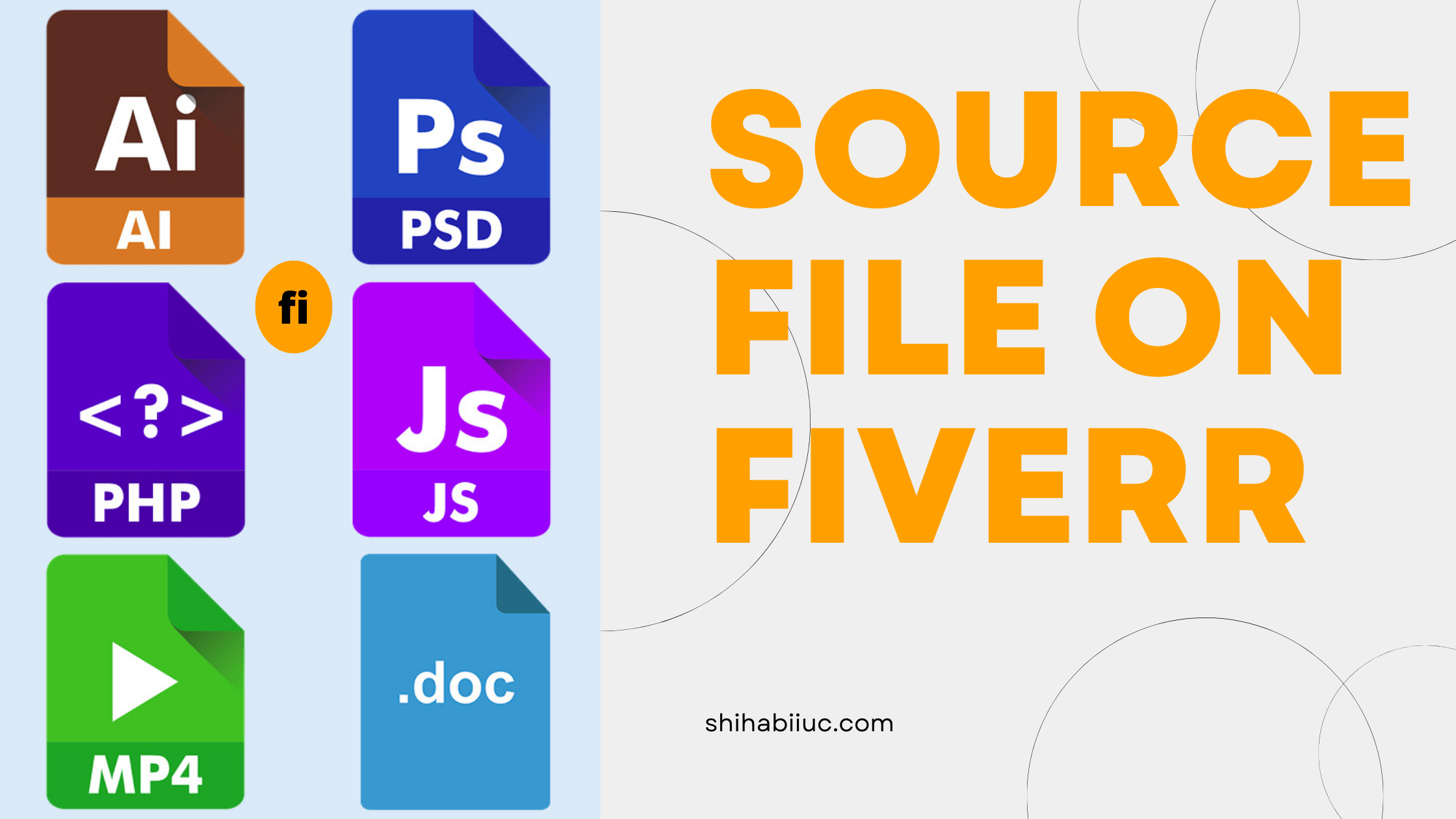 Source files on Fiverr