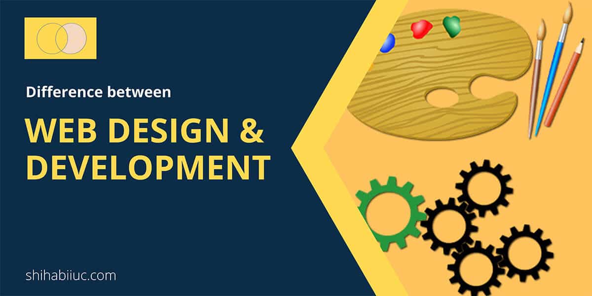 Difference between web design & development
