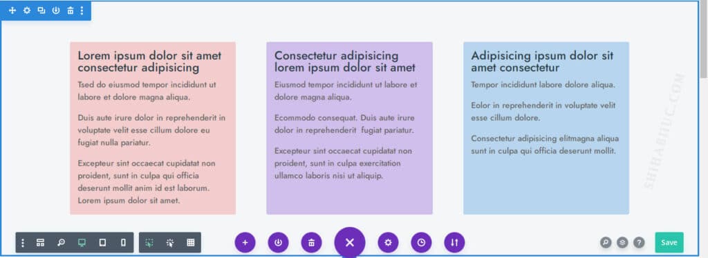 Equal height columns in Divi theme