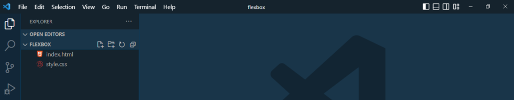 Flexbox project file structure