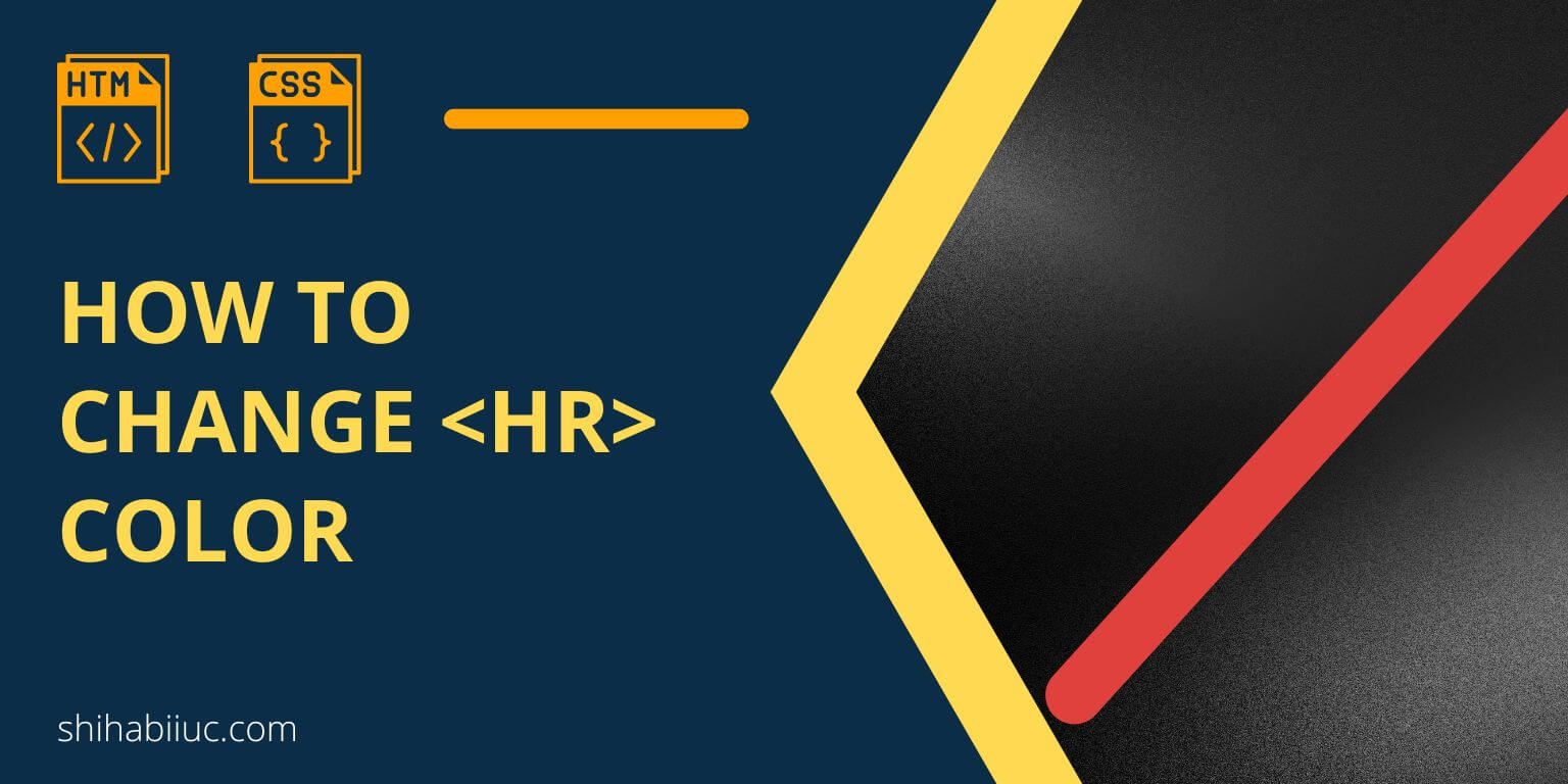 How to change hr color