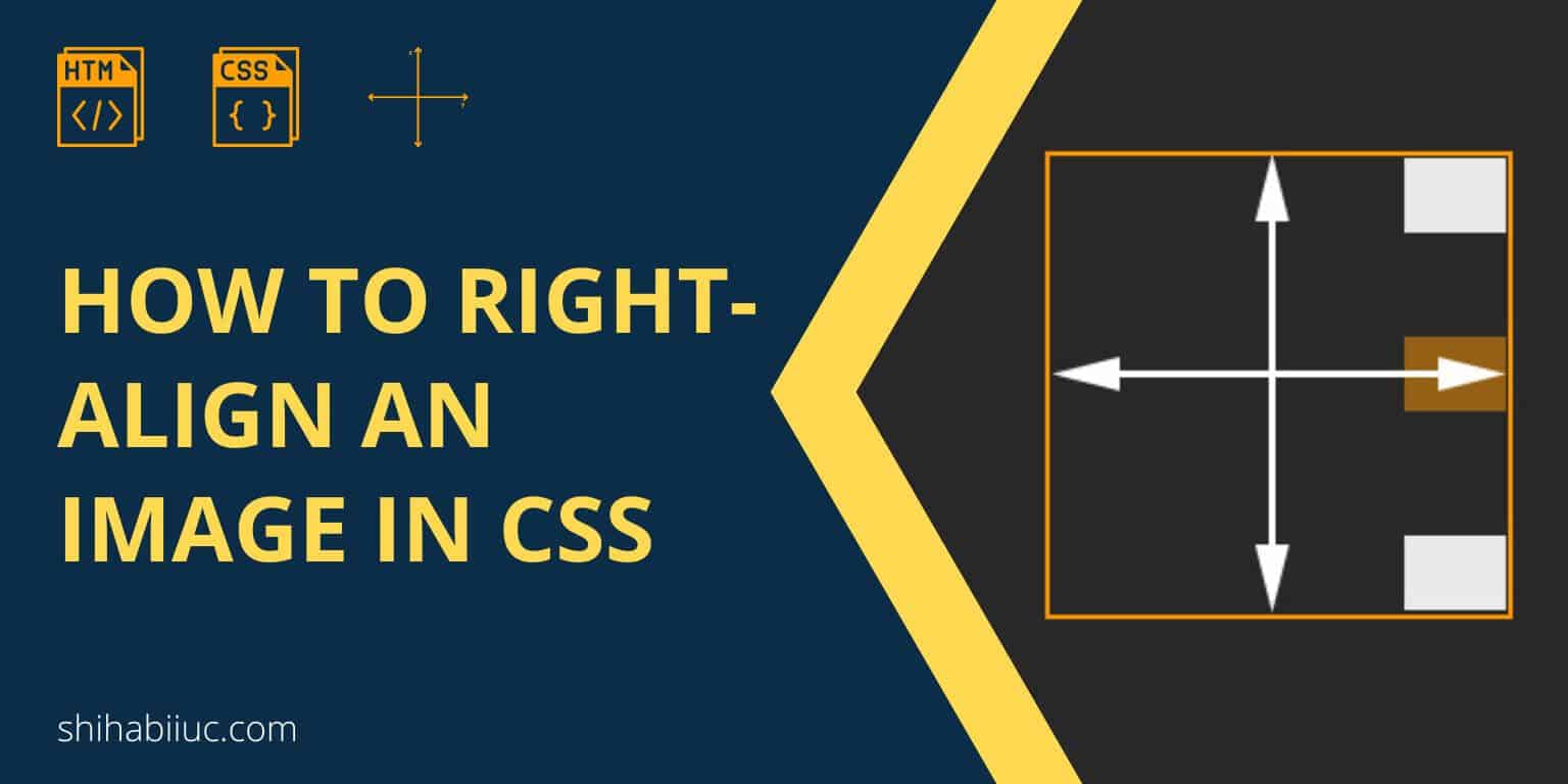 How to right-align an image in CSS