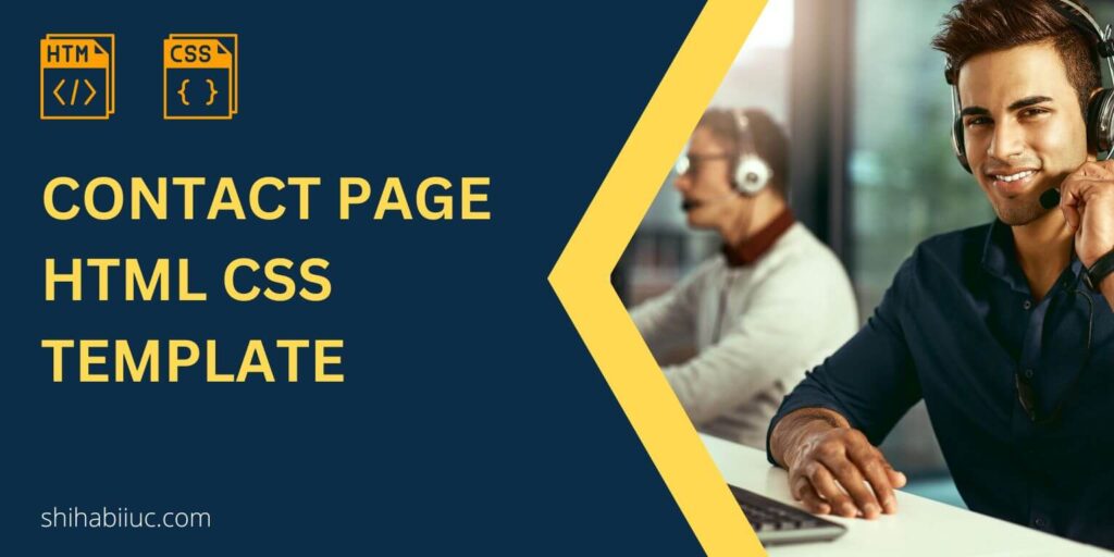 How To Create A Contact Us Page In Html Css Source Code