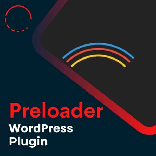Preloader WordPress Plugin promo banner