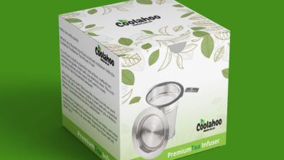 Product packaging design, tea infuser